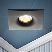 ЭРА Встраиваемый светильник алюминиевый KL104 BK MR16 GU5.3 черный Б0059794