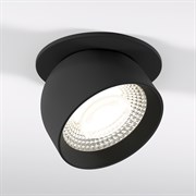 Elektrostandard 25092/LED светильник встраиваемый светодиодный черный a065455