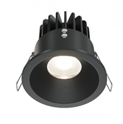 Maytoni Встраиваемый светильник Zoom 4000K 1x12Вт 60° IP 65 DL034-L12W4K-B