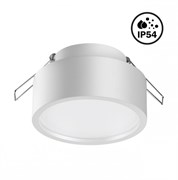 Novotech 358903 SPOT NT21 белый Встраиваемый влагозащищенный светильник IP54 LED 4000K 10W 220V MAY 358903
