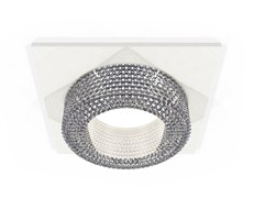 Ambrella Комплект встраиваемого светильника XC7631020 SWH/CL белый песок/прозрачный MR16 GU5.3 (C7631, N7191) XC7631020