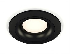 Ambrella Комплект встраиваемого светильника XC7622002 SBK/PBK черный песок/черный полированный MR16 GU5.3 (C7622, N7011) XC7622002