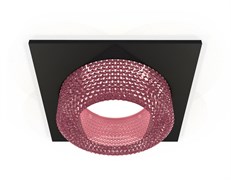 Ambrella Комплект встраиваемого светильника XC7632022 SBK/PI черный песок/розовый MR16 GU5.3 (C7632, N7193) XC7632022