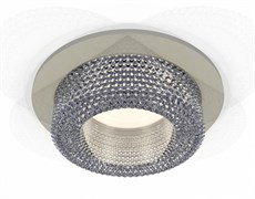 Ambrella Комплект встраиваемого светильника XC7623020 SGR/CL серый песок/прозрачный MR16 GU5.3 (C7623, N7191) XC7623020