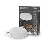 Gauss Встраиваемый светильник Frameless круг 12W, 4000K, 1/40 967511212