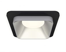 Ambrella Комплект встраиваемого светильника XC7902003 SBK/SSL черный песок/серебро песок MR16 GU5.3 (C7902, N7703) XC7902003