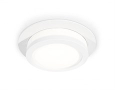 Ambrella Комплект встраиваемого светильника XC8050017 SWH/FR белый песок/белый матовый GX53 (C8050, N8412) XC8050017