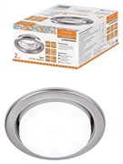 TDM Светильник встраиваемый СВ 01-08 GX53 220 В 50 Гц, сатин никель, 2 шт/уп, Народный SQ0359-0109