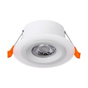 Eglo 900912 Встраиваемый светильник CALONGE, 4,8W (LED), 3000K, 620lm, Ø100, пластик, белый 900912