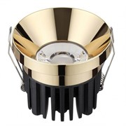 Novotech 357909 NT19 088 золото Светильник встраиваемый IP44 LED 3000К 10W 100-265V METIS 357909 Novotech 357909 NT19 088 золото Светильник встраиваемый IP44 LED 3000К 10W 100-265V METIS 357909