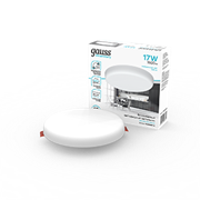 Gauss Светильник встраиваемый Elementary Adjustable Frameless модель FL круг 17W, 1600lm, 4000K, Ø119mm, монтаж 55-95, 1/60 9034460218 Gauss Светильник встраиваемый Elementary Adjustable Frameless модель FL круг 17W, 1600lm, 4000K, Ø119mm, монтаж 55-95, 1/60 9034460218