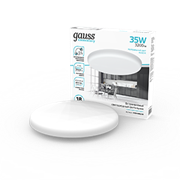 Gauss Светильник встраиваемый Elementary Adjustable Frameless модель FL круг 35W, 3200lm, 4000K, Ø223mm, монтаж 55-190, 1/30 9034460236 Gauss Светильник встраиваемый Elementary Adjustable Frameless модель FL круг 35W, 3200lm, 4000K, Ø223mm, монтаж 55-190, 1/30 9034460236