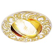 Ambrella Встраиваемый точечный светильник 710 PS/G перламутровое серебро/золото MR16 710 PS/G