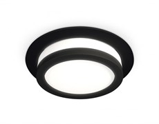 Ambrella Комплект встраиваемого светильника XC8051017 SBK/FR черный песок/белый матовый GX53 (C8051, N8415) XC8051017 Ambrella Комплект встраиваемого светильника XC8051017 SBK/FR черный песок/белый матовый GX53 (C8051, N8415) XC8051017