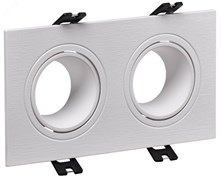 Светильник 4102 встраиваемый 2хMR16 квадрат пласт. бел. LT-UVB0-4102-GU05-2-K01 pe654775 Светильник 4102 встраиваемый 2хMR16 квадрат пласт. бел. LT-UVB0-4102-GU05-2-K01 pe654775