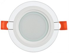 Светильник светодиодный встраиваемый ДВО 1620 со стеклом круг 6Вт 3000К IP20 LDVO0-1620-06-3000-K01 pe797323 Светильник светодиодный встраиваемый ДВО 1620 со стеклом круг 6Вт 3000К IP20 LDVO0-1620-06-3000-K01 pe797323