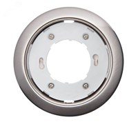 Светильник встраиваемый под лампу GX53 PGX53 10639.27 никель матовый 1016829 pe842290