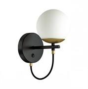 Lumion 5212/1W MODERNI черный, золотой Бра с выключателем E27 60W 220V RANDI 5212/1W Lumion 5212/1W MODERNI черный, золотой Бра с выключателем E27 60W 220V RANDI 5212/1W