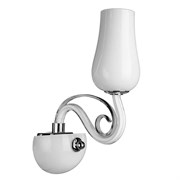 Arte Lamp Biancaneve Белый Бра 40W E14 A8110AP-1WH Arte Lamp Biancaneve Белый Бра 40W E14 A8110AP-1WH