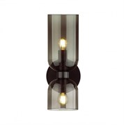 Odeon Light Бра с выключателем E14 2*60W ORINOCO MIDCENT ODL21 291 черный/дымчатый 4804/2W Odeon Light Бра с выключателем E14 2*60W ORINOCO MIDCENT ODL21 291 черный/дымчатый 4804/2W