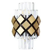 Arte Lamp A1039AP-2BK AMELIA Бра, черный/золото/хрусталь A1039AP-2BK Arte Lamp A1039AP-2BK AMELIA Бра, черный/золото/хрусталь A1039AP-2BK