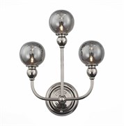 ST LUCE SL552.101.03 Бра Никель/Дымчатый G9 3*28W SL552.101.03 ST LUCE SL552.101.03 Бра Никель/Дымчатый G9 3*28W SL552.101.03