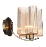 ST LUCE SL117.301.01 Бра Бронзовый/Янтарный E27 1*60W SL117.301.01 ST LUCE SL117.301.01 Бра Бронзовый/Янтарный E27 1*60W SL117.301.01