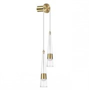 Odeon Light 5043/24WL L-VISION ODL24 301 глянц.золото/прозрачный/металл/стекло Бра LED 24W 3000K 2536Лм LUMP 5043/24WL Odeon Light 5043/24WL L-VISION ODL24 301 глянц.золото/прозрачный/металл/стекло Бра LED 24W 3000K 2536Лм LUMP 5043/24WL