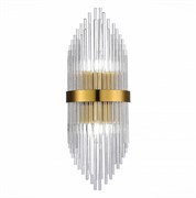 ST LUCE SL1178.201.02 Бра Золотистый/Золотистый, Прозрачный E14 2*40W SL1178.201.02 ST LUCE SL1178.201.02 Бра Золотистый/Золотистый, Прозрачный E14 2*40W SL1178.201.02