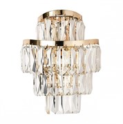 Odeon Light 5073/2W HALL ODL24 505 золото/прозрачный/металл/хрусталь Бра E14 2*40W WAYTA 5073/2W