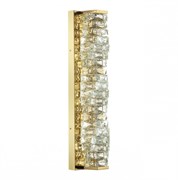 Odeon Light 4999/15WL HALL ODL23 433 золотой/прозрачный/металл/хрусталь Бра LED 15W 4000K STRAZA 4999/15WL Odeon Light 4999/15WL HALL ODL23 433 золотой/прозрачный/металл/хрусталь Бра LED 15W 4000K STRAZA 4999/15WL