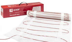 EKF PROxima Мат нагревательный двухжильный Уют" 0,5 кв. м. 75 Вт" nm2-75-0.5