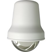 Zamel Звонок ТРАДИЦИОННЫЙ", проводной, эл.-механич., 220 В, хромированная чаша+белый корпус, 90 дБ" DNS-206-BIA