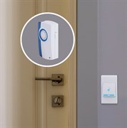 ЭРА Звонок дверной A04 беспроводной, белый Б0053278