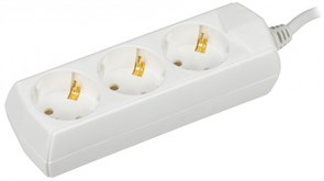 IEK GENERICA Удлинитель У03 3 места 2P+PE/5м 3х1мм2 10А/250В WYP10-10-03-05-Z-G