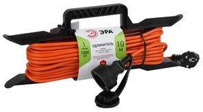 ЭРА UFx-1e-3x0.75-10m-IP44 Удлинитель силовой на рамке c/з 1 гн 10м ПВС 3x0.75 Б0046825