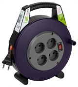 ЭРА Удлинитель силовой BPx-4-2x0,75-10m в закрытом корпусе без заземления с выключателем 4 розетки 10м ПВС 2x0,75мм2 6А Б0052923