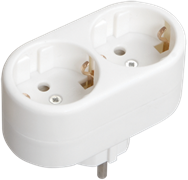 IEK Тройник Т-01/02 --2круглых места WTP10-16-02