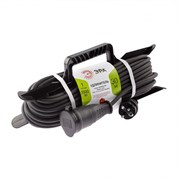 ЭРА Удлинитель силовой UFx-1e-3x1,5-30m-IP44(KG) на рамке с заземлением 1 розетка 30 м КГ 3х1,5мм2 Б0050869
