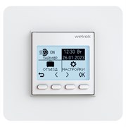 Welrok pro терморегулятор эл. 2 датч. для теплого пола 16А, 3000ВА, возд.5-60град., пол 5-35град. ( без датчика пола ) 4660251140137