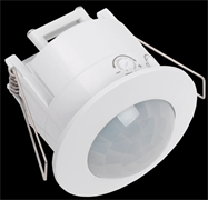 IEK Датчик движения ДД 201 белый, 1200Вт, 360 гр.,6М,IP20 LDD11-201-1200-001