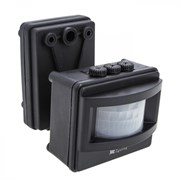 EKF PROxima ИК датчик движения MS-01 черный на прожектор 1200Вт 120гр. до 12м IP44 dd-ms-01-b