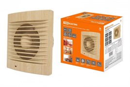 TDM Вентилятор бытовой настенный, 120 С ЭКО" (сосна)" SQ1807-0103