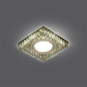 Gauss Светильник Backlight BL033 Квадрат. Шампань/Кристалл/Хром, Gu5.3, LED 2700K BL033