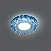 Gauss Светильник Backlight BL036 Кругл. Черный/Кристалл/Хром, Gu5.3, LED 4100K BL036 Gauss Светильник Backlight BL036 Кругл. Черный/Кристалл/Хром, Gu5.3, LED 4100K BL036