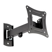 Кронштейн для телевизора 10"-27" дюймов, наклонно-поворотный одно колено серия HOME Rexant 38-0053