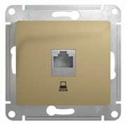 GLOSSA РОЗЕТКА компьютерная RJ45 кат.5E, ТИТАН