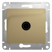 GLOSSA TV РОЗЕТКА проходная 4DB, ТИТАН