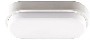 Jazzway Светильник LED накладной PBH-PC2-OA 8W 640Lm 4000K овал белый 100х200х55mm