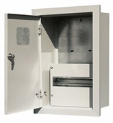DEKraft Корпус металлический учетный встраиваемый ЩРУВ-1/12 IP31, 1-фазный, 12 модулей, 430х330х160 DEKraft Корпус металлический учетный встраиваемый ЩРУВ-1/12 IP31, 1-фазный, 12 модулей, 430х330х160